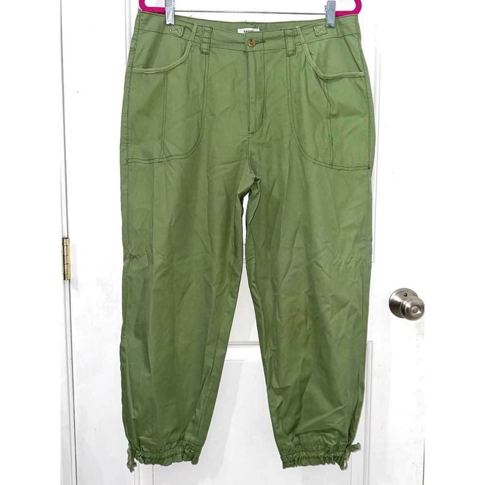 Kenzie Jeans Green Parachute Pants